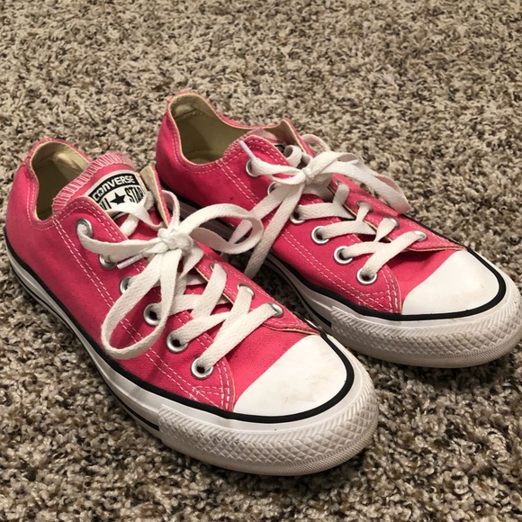 pink converse size 7